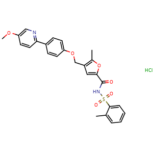 Chemical structure of BGC-20-1531 hydrochloride , CAS 1962928-26-2, AChemBlock Y229546