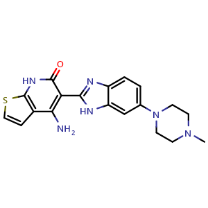 Chemical structure of HPK1-IN-2 dihydrochloride , CAS 2056122-11-1, AChemBlock Y229554