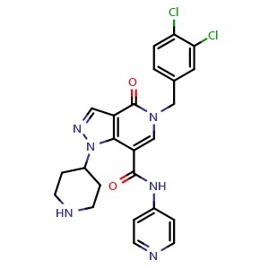 Chemical structure of BDP-13176 , CAS 2290660-61-4, AChemBlock Y229571