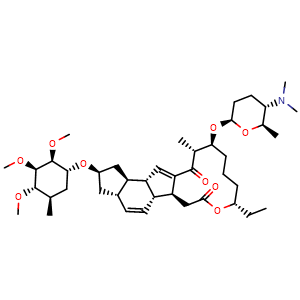 Chemical structure of Spinosad , CAS 168316-95-8, AChemBlock Y229572