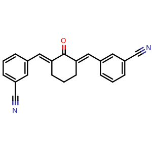 3,3'-((1E,1'E)-(2-oxocyclohexane-1,3-diylidene)bis(methaneylylidene))dibenzonitrile