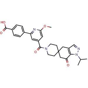 Chemical structure of PF-05221304 , CAS 1370448-25-1, AChemBlock Y229613