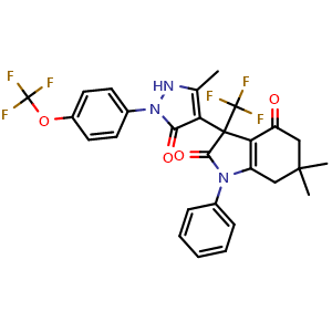 Chemical structure of ELOVL6-IN-2 , CAS 1067647-43-1, AChemBlock Y229617