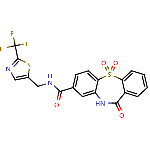 Chemical structure of Vebicorvir , CAS 2090064-66-5, AChemBlock Y229621