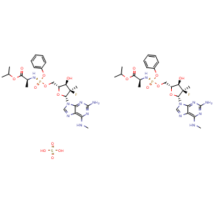 Bemnifosbuvir hemisulfate