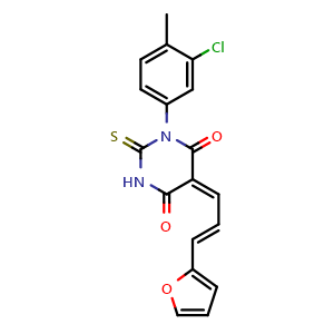 Chemical structure of DCH36_06 , CAS 593273-05-3, AChemBlock Y229654