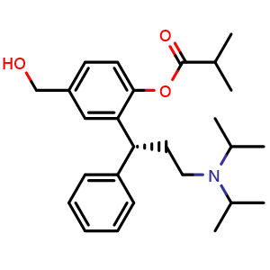 Chemical structure of Fesoterodine , CAS 286930-02-7, AChemBlock Y229663