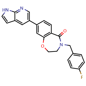 Chemical structure of TNIK-IN-3 , CAS 2754265-25-1, AChemBlock Y229681