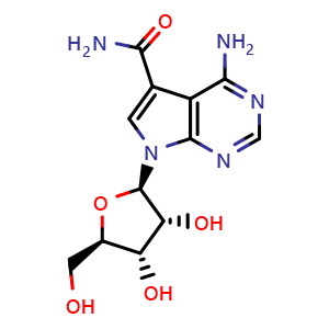 Chemical structure of Sangivamycin , CAS 18417-89-5, AChemBlock Y229694