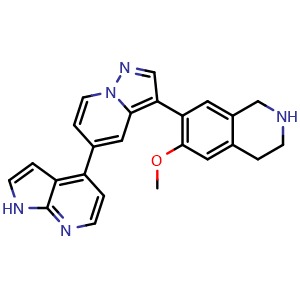 Chemical structure of PKCiota-IN-2 , CAS 2230055-52-2, AChemBlock Y229754