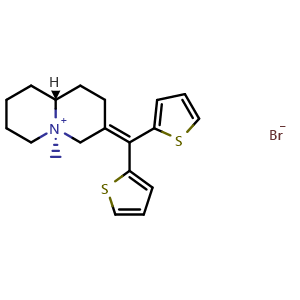 Chemical structure of Tiquizium bromide , CAS 71731-58-3, AChemBlock Y229758