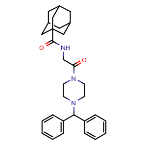 Chemical structure of LASV inhibitor 3.3 , CAS 554438-52-7, AChemBlock Y229773