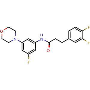 Chemical structure of GPR183 , CAS 1241280-25-0, AChemBlock Y229778