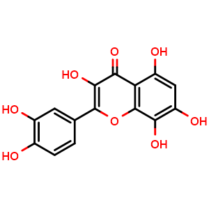 Chemical structure of Gossypetin , CAS 489-35-0, AChemBlock Y229801