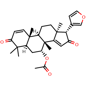 Chemical structure of Azadiradione , CAS 26241-51-0, AChemBlock Y229832