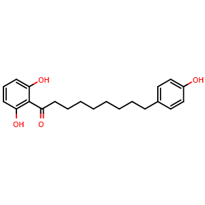 Chemical structure of Malabaricone B , CAS 63335-24-0, AChemBlock Y229840