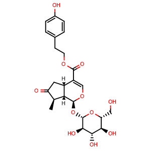 Chemical structure of Syringopicroside , CAS 29118-80-7, AChemBlock Y229847