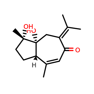 Chemical structure of Procurcumadiol , CAS 129673-90-1, AChemBlock Y229849