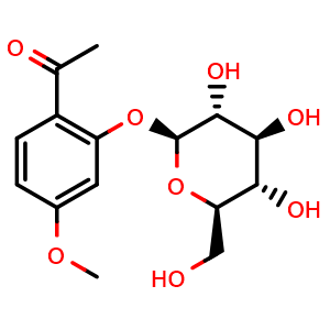 Chemical structure of Paeonoside , CAS 20309-70-0, AChemBlock Y229851