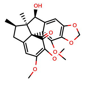 Chemical structure of Heteroclitin G , CAS 144027-74-7, AChemBlock Y229854