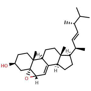 Chemical structure of 5,6-Epoxyergosterol , CAS 23637-31-2, AChemBlock Y229871