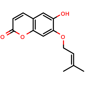 Chemical structure of Prenyletin , CAS 15870-91-4, AChemBlock Y229903