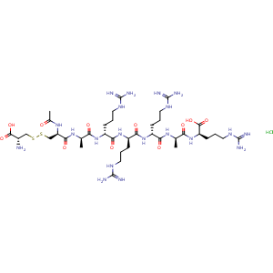 Chemical structure of Etelcalcetide hydrochloride , CAS 1334237-71-6, AChemBlock Y229950