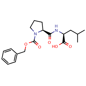 Chemical structure of Prolylleucine , CAS 61596-47-2, AChemBlock Y229958