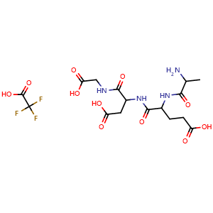 Chemical structure of Epithalon TFA , AChemBlock Y229968