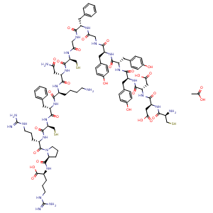 Chemical structure of Jagged-1 (188-204) TFA , AChemBlock Y229969