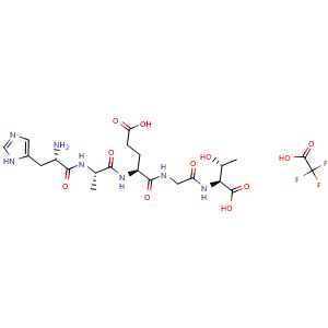 Chemical structure of HAEGT TFA , AChemBlock Y229997