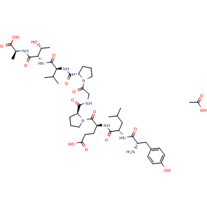 Chemical structure of G280-9 acetate , AChemBlock Y230038