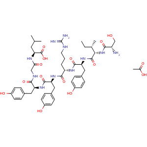Chemical structure of SIYRY acetate , AChemBlock Y230040