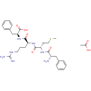 Chemical structure of FMRF acetate , AChemBlock Y230083