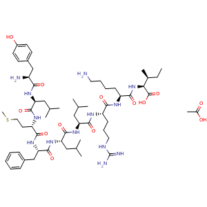 Chemical structure of BCMA72-80 acetate , AChemBlock Y230093