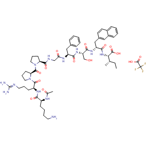 Chemical structure of R715 TFA , AChemBlock Y230150