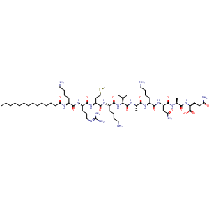Pep2m, myristoylated acetate