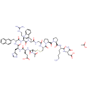 Chemical structure of HS 014 acetate , AChemBlock Y230166