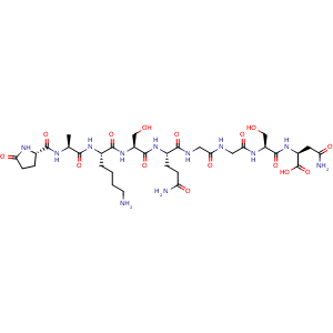 Chemical structure of Thymulin , CAS 63958-90-7, AChemBlock Y230196