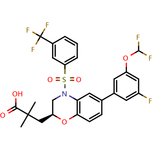 Chemical structure of Cintirorgon , CAS 2055536-64-4, AChemBlock Y230224