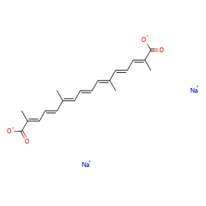 Transcrocetinate disodium