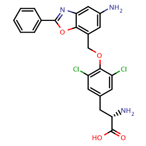 Chemical structure of JPH203 , CAS 1037592-40-7, AChemBlock Y230246
