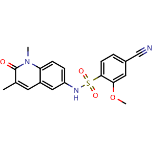 Chemical structure of NI-57 , CAS 1883548-89-7, AChemBlock Y230248