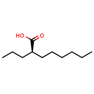 Chemical structure of Arundic acid , CAS 185517-21-9, AChemBlock Y230265