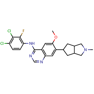 Chemical structure of Tesevatinib , CAS 781613-23-8, AChemBlock Y230268