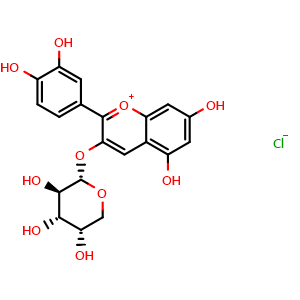 Cyanidin-3-O-arabinoside chloride