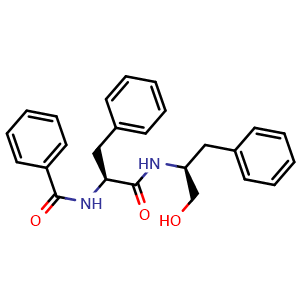 Chemical structure of Aurantiamide , CAS 58115-31-4, AChemBlock Y230318