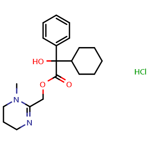 Chemical structure of Oxyphencyclimine Hydrochloride , CAS 125-52-0, AChemBlock Y230341