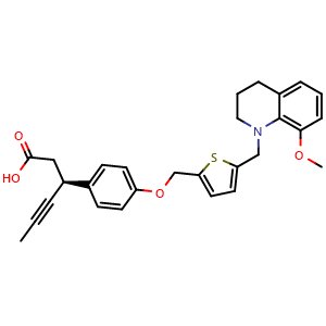 Chemical structure of LY2922470 , CAS 1423018-12-5, AChemBlock Y230348