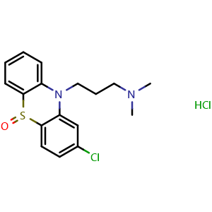 Chemical structure of Opromazine hydrochloride , CAS 316-07-4, AChemBlock Y230351